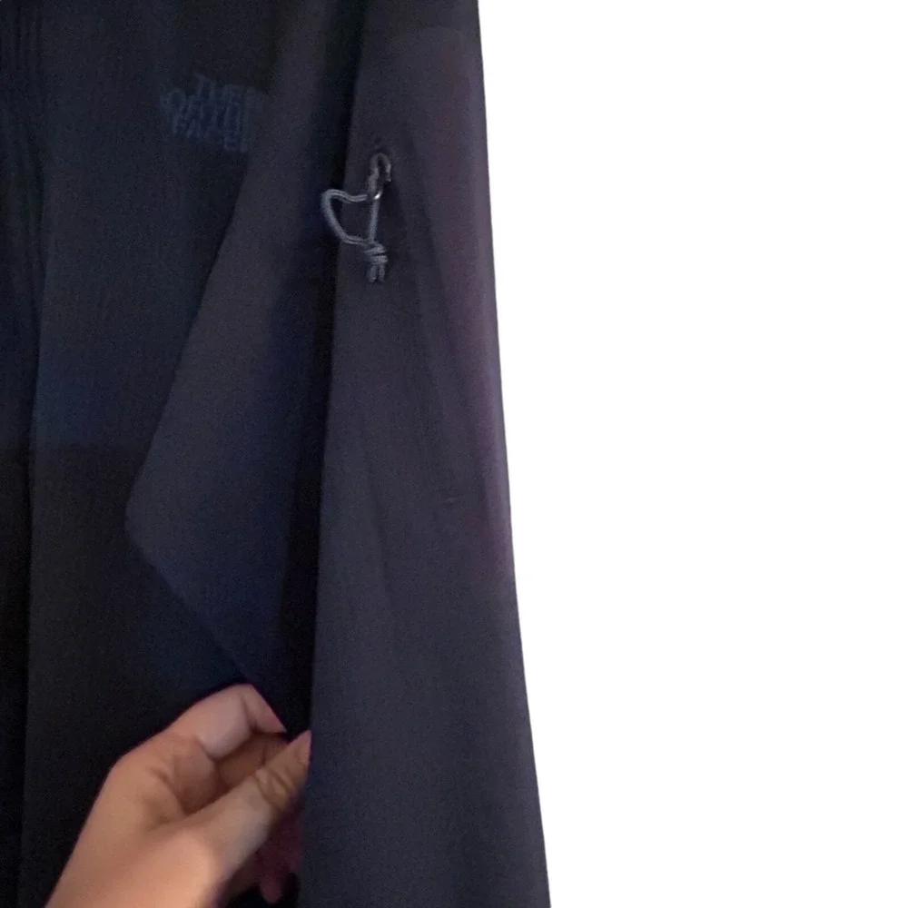 The North Face Jacket Men‎ XL Blue Polartec Thermal Waffle Full Zip